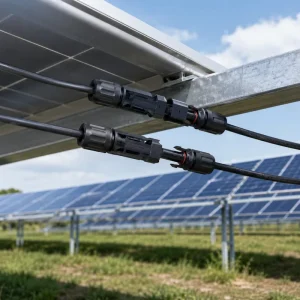 Male Female Pair PV Cable Connector Anti Aging UV Resistant Solar Panel Plug IP67 Waterproof Solar DC Connector