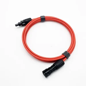 Male-to-Female Solar Extension Cable for PV System Solar PV Panel Connectors with Solar DC 4MM² 6MM² Cables