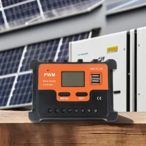 Manufacturer 20A 30A 40A 60A 80A 100A Solar Charge Controller 12V/24V with Dual USB Ports