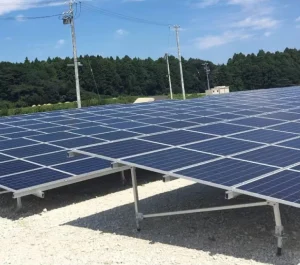 Manufacturer Aluminum Customized Solar Panel Bracket Structure For Ground Mounting Racking System