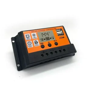 Manufacturer PWM Solar Charge Controllers 10A 20A 30A USB Smart Charging Photovoltaic Systems LED Light Controllers