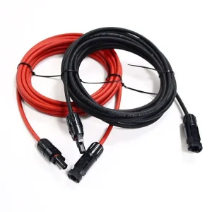 Manufacturer Solar Cable Wire 6MM2 DC Power PV Solar Panel Cable with Solar Connector
