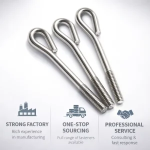 Masonry And Foundation Bolts Stainless Steel 304 316 DIN Bend Foundation Bolts Marine Grade Solar Panel Mounting