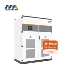 Megarevo Three Phase Hybrid Transformer Inverter 30 500kW PCS Inverter Commercial Solar Power Plant