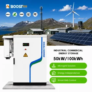 Microgrid All-in-one Battery Energy Storage Container 50kw 100kwh Off Grid Solar Power Systems With Lfp Battery Power Bank