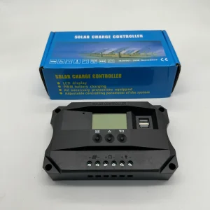Mini 10A 20A 30A PWM Solar Charge Controller 12V/24V Dual USB Lithium LiFePO4 CE Certified