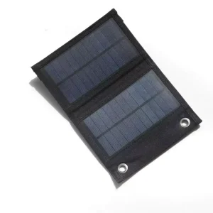 Mini Foldable Solar Panels High Efficiency 22% IP67 Waterproof 100W Max Power USB Outputs Outdoor Use