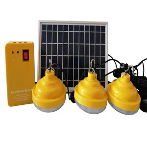 Mini Solar AC/DC Power System Home Lighting Kit 3.7V 6W 10W 20W for Outdoor Power Supply