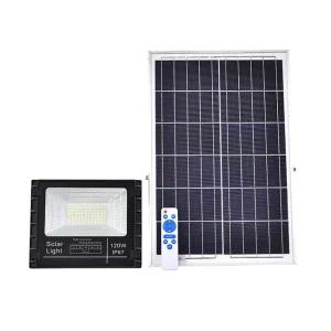 Modern Design Solar LED Flood Light 120W for Contemporary Garden Outdoor Architectural Lighting