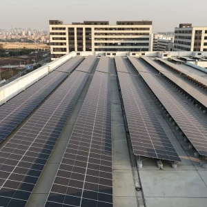 Modular Bulk Deployment Zn-Al-Mg Solar Array Mount System for Ground and Flat Roof Project