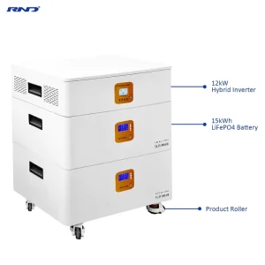 Modular Home ESS Battery System with 12kW Hybrid Inverter for Residential Solar Backup Power
