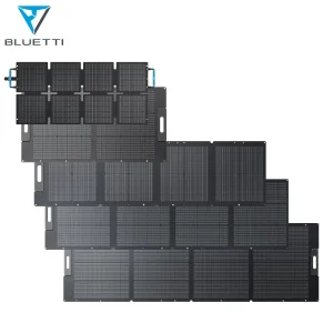 Monocrystalline Foldable 350W 200W Portable Solar Charging Kit for Solar Generator Power Station Camping