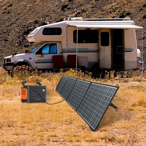 Monocrystalline Folding Solar Panels 100W Mono Portable Solar Folding Bag 3 Fold Solar Panel with MC4