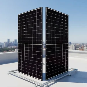 Monocrystalline N Type Bifacial PERC Solar Panel Home Full Black 700W-720W All Black Frame PV Module