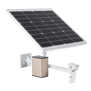 Monocrystalline Photovoltaic Panel Solar Panel 60W with Aluminum Frame DC 12V Output with 54AH Battery Set