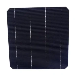 Monocrystalline Silicon Solar Cells 6 x 6, 4BB, 22% PERC, 5.37W, 156.75mm, Dark Blue, 1.5kg/100pcs