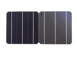 Monocrystalline Silicon Solar Cells Three-wire Continuous 21.3% Efficiency a Grade 5.204W 156mmx156mm