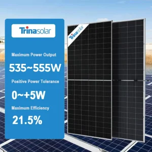 Monocrystalline Solar Panel 400W 450W 550W 600W Bifacial Double Glass Solar Panels Waterproof for Home Use
