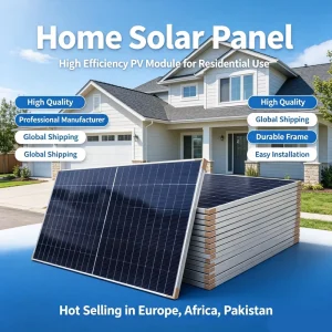 Monocrystalline Solar Panel 590W 580W 600W 630W 700W 720W Bifacial Solar Panel for House