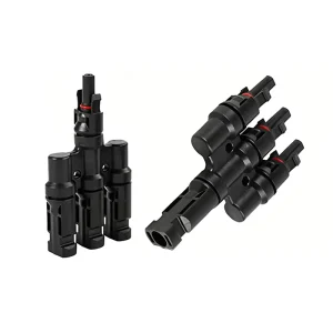 Multi Functional Cable Photovoltaic Connector Adapter Male Female 50A Terminals IP67 Rated for Photovoltaic Systems