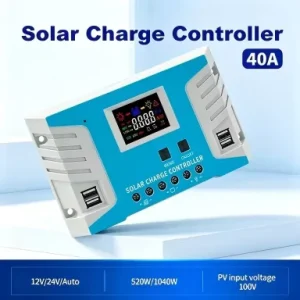 Multi battery Compatible PWM Solar Regulator Custom Cut off Voltage for Different Types Storage Battery Charging