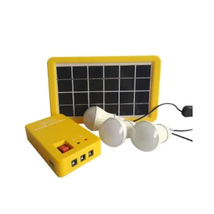 Multifunctional Lithium Ion Solar Powered Portable Power Station Compact Home Lighting System Lightweight Outdoor Generator