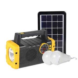 Multifunctional Solar Energy Light Solar Home Lighting System with Radio Speaker