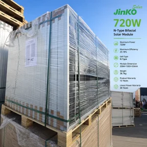 N-Type Bifacial Solar Panels 700W 710W 720W 735W Mono Double Sides Solar Panel Roof House