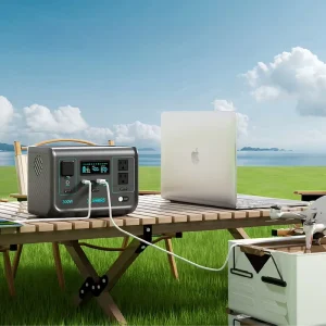 N099 288Wh Portable Power Station Pure Sine Wave Home Outdoor Solar Generator LiFePO4 Battery for Agricultural Microgrid