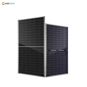 工厂直销单晶硅双玻N型单晶半切割680-700W 22.53%效率太阳能电池板