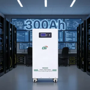 NK005 24V 48V 15kWh 300Ah LiFePO4 Deep-Cycle Lithium Battery for Solar Home Energy Storage
