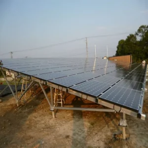 Nacyc Metis Alternative Energy Solar PV Project Ground Mounted System 50kw 1MW Solar Panel Pre assembled Steel Frames 10 Year