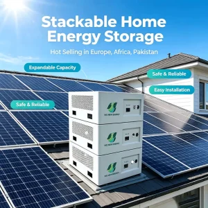 New 48V LiFePO4 BMS Battery 5kWh/10kWh/16kWh/32kWh 15kW/50kWh Vertical Movable Solar Lithium Battery Pack