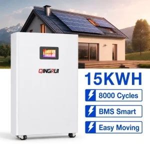 New Arrival LCD Display Floor Standing LiFePO4 Battery 51.2V 300Ah 15kWh 16kWh Home Solar Energy Storage System