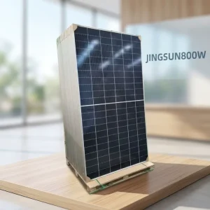 New Arrival N Type HJT Solar Panel 800W High Power Double Glass PV Module with 30 Year Warranty