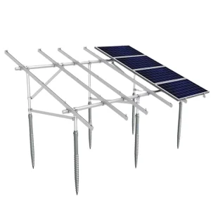 New Design Easy-Install Aluminum Ground Solar PV Mounting Racking Bracket Hot-Dip Galvanized Warranty