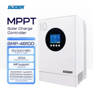 New Intelligent 60A 100A MPPT Solar Charge Controller USB LCD Display 12V 24V 48V 150V