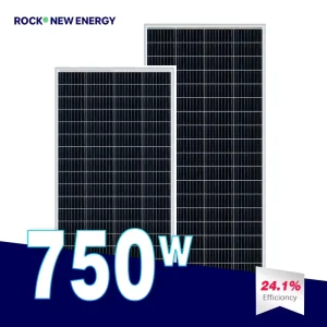 New Upgraded 12 Volt Solar Panels 750W Solar Module Solar Power Panels for Energy System