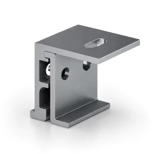 Non penetrating Aluminum Alloy Solar Panels Mounting Clamp for Roof Mounting Kit Solar Panel Installation Projects