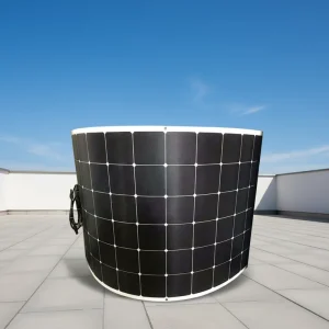 OEM 320W Flexible Solar Panel ETFE Waterproof IBC Back Contact Semi Flexible Solar Module for Marine RV