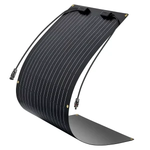 OEM Customize 100 Watt Flexible Solar Panel Black