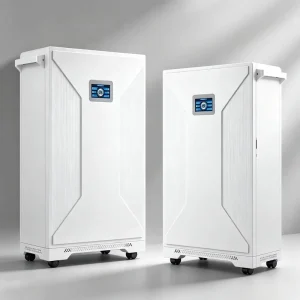 OEM Home Power 48V 200Ah Lithium Ion LiFePo4 cells Split Battery Smart BMS Hybrid Grid Solar System Energy Storage