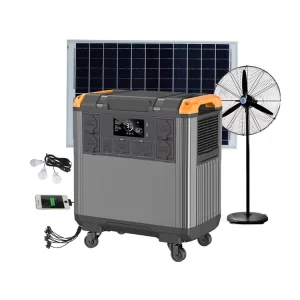 OEM Monocrystalline Silicon MPPT Solar Energy System for Home Lighting Mini Kit with Lithium-Ion Battery