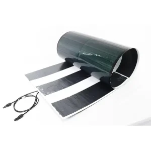 OEM ODM 16.3% Efficient 125W Flexible CIGS Rollable Solar Panels 1 Year Warranty N56-125 2 Custom Roof