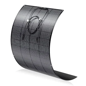 OEM ODM Available Ultra Lightweight 100W Flexible Thin Film Solar Panel for RV Yachts Home Roof Tiles Power Supply