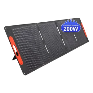 OEM Portable Solar Panel 200W Foldable 100W 200W 300W 400W for Camping and Portable Power Station