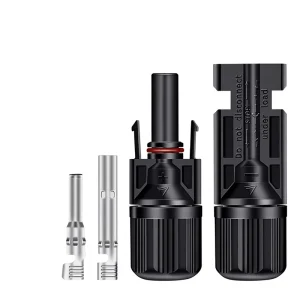 OEM Waterproof M12 Lock Connector Round PV Cable Connector IP67 Brass Contact Nylon Housing for Solar LED