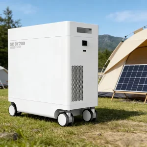 Off Grid 5500W 5120Wh Portable Power Station Solar Generator with LiFePO4 Battery for Camping RV Home Use