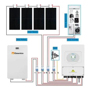 Off Grid Hybrid Inverter 5kw Solar Power System