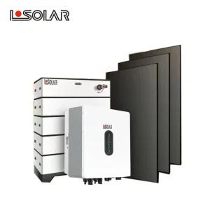 Off Grid & Hybrid Solar Power System 5 15KW LiFePO4 Battery Kit 5 30kWh Wall Mounted Home Use Inverter & Converter